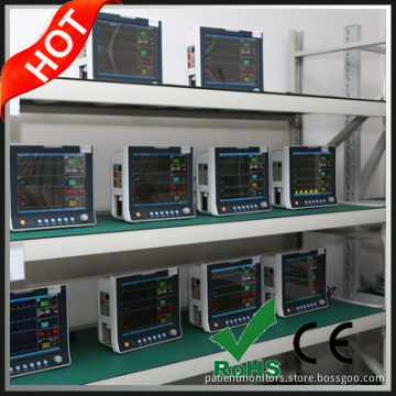 15Inch ECG/NIBP/SPO2/TEMP/HR/RESP Multi Function Patient Monitor